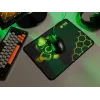 TRACER GameZone Hexy3 žaidimų kilimėlis pelei, 35 x 28 x 0,4 cm, juodos ir geltonos spalvos