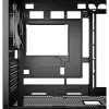 Korpusas Sharkoon MK4W RGB Strip Micro Tower Juodas