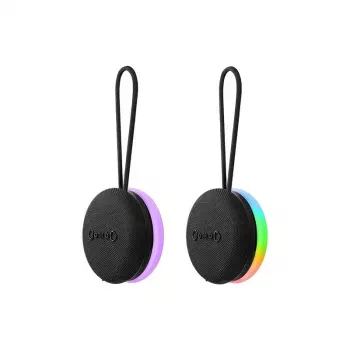 Nešiojamas Bluetooth garsiakalbis DEFENDER ENJOY 40 — 7 W RMS, Bluetooth 5.3, LED apšvietimas, LiPo baterija, 9 h, juodas