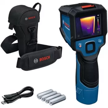 Belaidė terminė kamera GTC 12V-450-13 Professional, terminis detektorius mėlyna/juoda, be akumuliatoriaus ir įkroviklio, su įrankių krepšiu