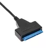 Akyga AK-CA-86 SATA – USB-A 3.0 adapterio kabelis 2,5 colio diskams, 0,3 m, juodas