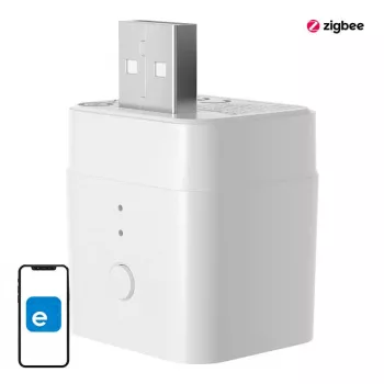 Išmanusis adapteris Sonoff ZBMicro USB ZigBee jungiklis, iki 36W, USB įrenginių valdymas per ZigBee