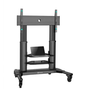 Mobilus televizoriaus stovas ONKRON TS2771-B, 40–80 colių, juodas, ant ratukų