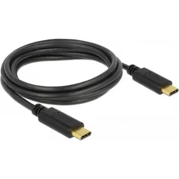 USB laidas DeLOCK 83324 USB 2.0 2 m USB C juodas