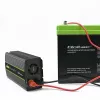 Automobilinis keitiklis Qoltec Monolith 1200 W juodas 12 V