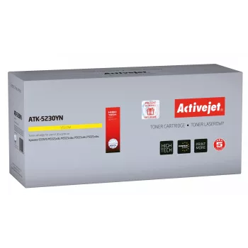 Activejet ATK-5230YN toner (pakaitalas Kyocera TK-5230Y; Supreme; 2200 puslapių; geltona)