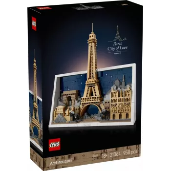 LEGO ARCHITECTURE 21064 Paryžius – Meilės miestas