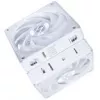 Lian Li UNI FAN 12CL1W3W baltas 120 mm belaidis korpuso ventiliatorius – modulinis, suderinamas su PWM valdikliu