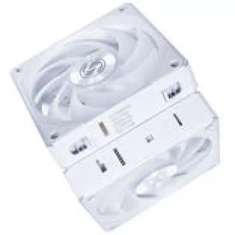 Lian Li UNI FAN 12CL1W3W baltas 120 mm belaidis korpuso ventiliatorius – modulinis, suderinamas su PWM valdikliu