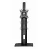 Gembird MS-D1-01 reguliuojamo aukščio monitoriaus stovas, juodas