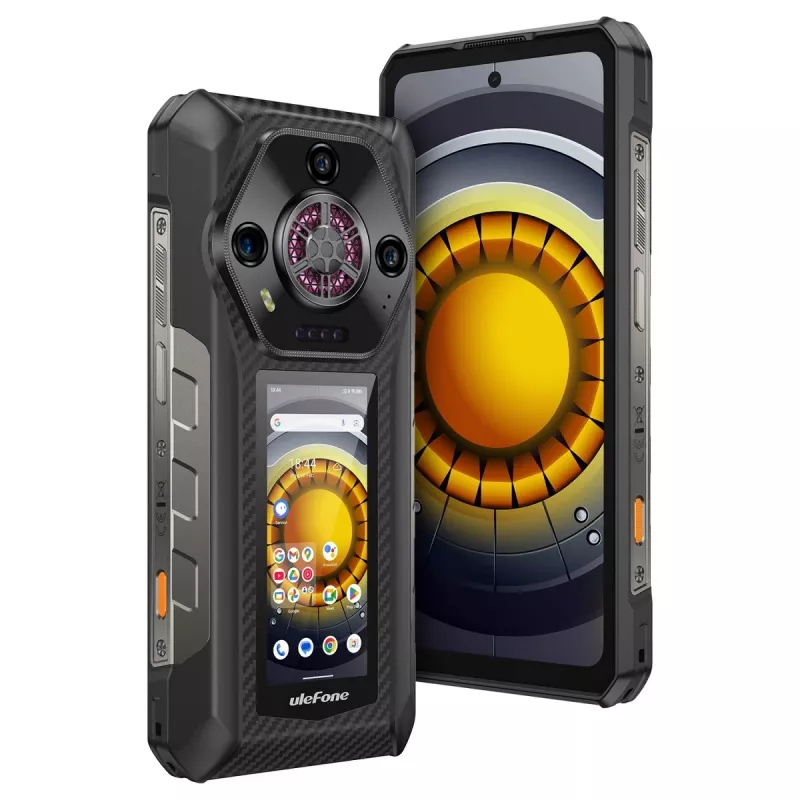 Išmanusis telefonas UleFone Armor 30 Pro 5G, 6,58 colio ekranas, 16 GB RAM, 512 GB atmintis, juodas