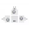 Maitinimo adapteris su kištuku Type F DeLOCK 11496 2 USB prievadai 5V 2.4A 3A