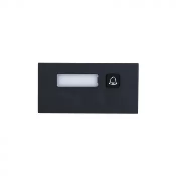 Iškvietimo mygtukų modulis DAHUA VTO4202FB-MB1 — juodas, 1000 × 49,9 × 30,5 mm