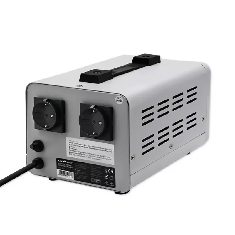 Qoltec 50724 Automatinis įtampos stabilizatorius AVR 2000VA