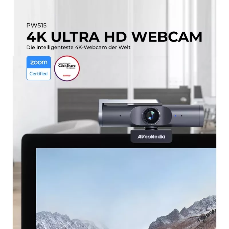 AVerMedia 4K HDR internetinė kamera PW515
