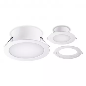 LED įleidžiamas šviestuvas Steinel RS PRO DL 150 SC HF su jutikliu 11W 3000K/4000K/6500K