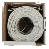 Tinklo kabelis Extralink vytos poros CAT5E FTP vidaus 305M pilkas