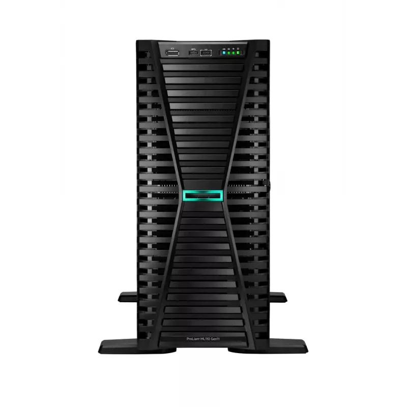 HPE ProLiant ML110 Gen11 4410Y 2.0GHz 12 branduolių 1P 32GB-R VROC 8SFF 1000W RPS serveris
