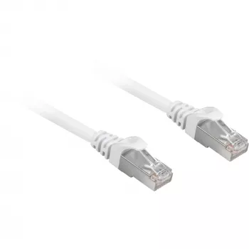 Pataisos laidas RJ45 Cat.6a SFTP (Baltas, 5 m, LSOH (be halogeno))