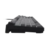 NATEC Fury Gaming klaviatūra Kanabo K2 US balta foninė šviesa mechaninė juodai pilka