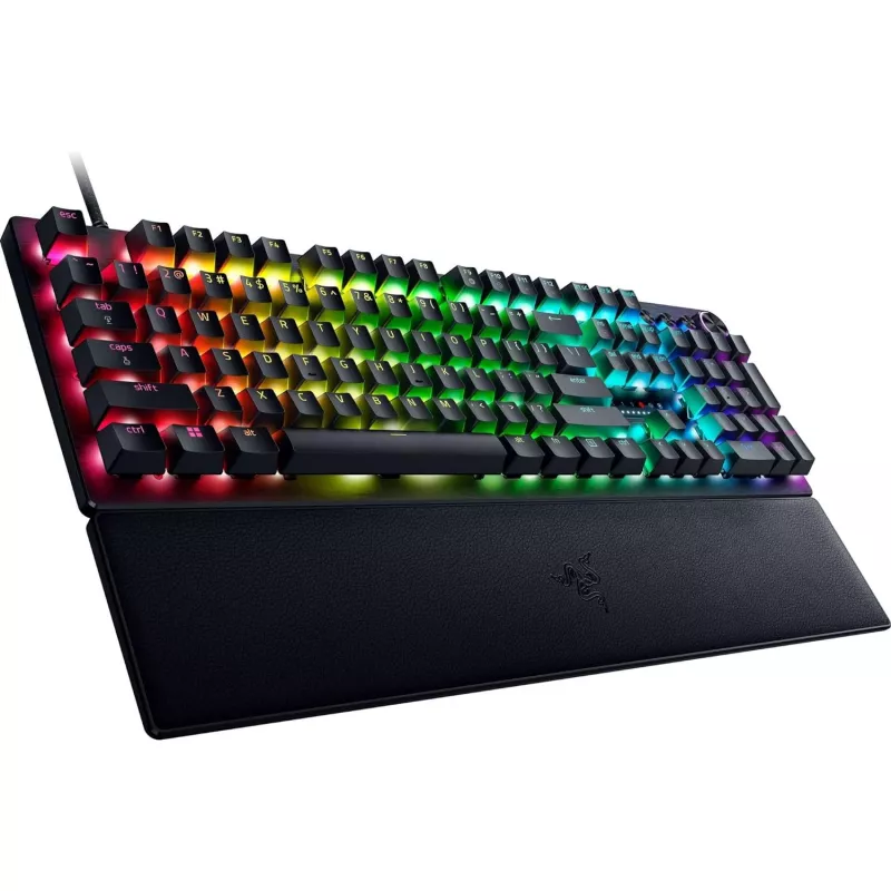 Razer Huntsman V3 Pro žaidimų klaviatūra, laidinė, US, juoda, analoginiai optiniai jungikliai