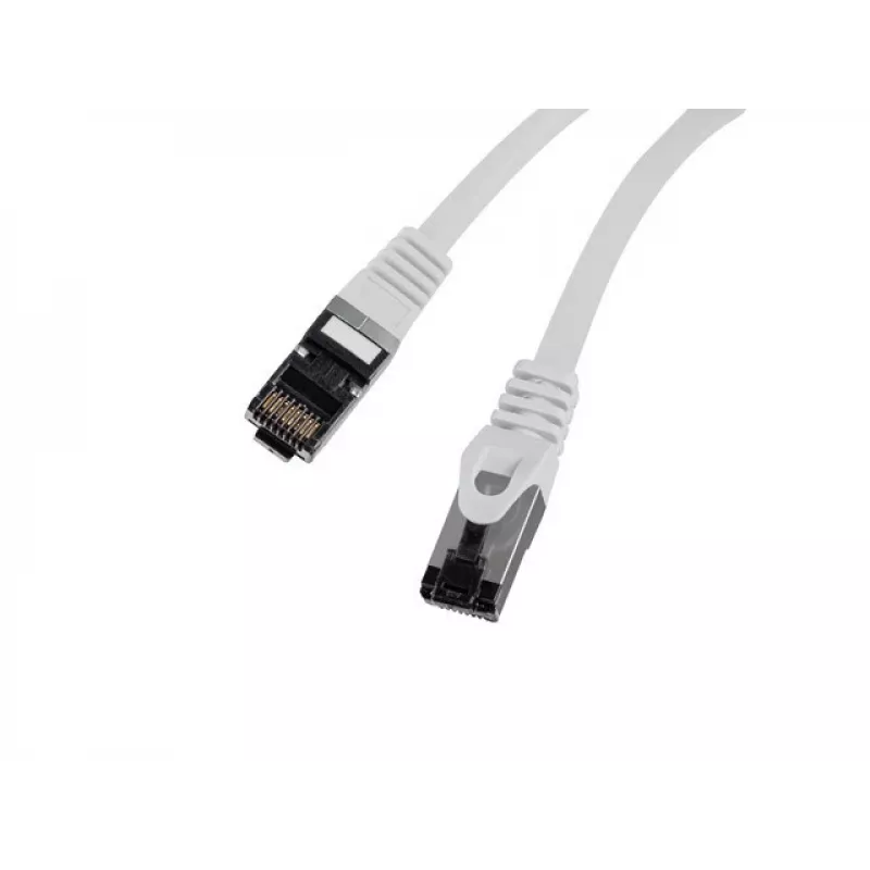 Tinklo kabelis LANBERG Cat8.1 S/FTP (S-STP) 1 m RJ-45–RJ-45 Pilka