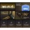 Wi‑Fi USB adapteris MERCUSYS MA72XH AX1800 su aukšto stiprinimo antenomis, USB-A plug-and-play