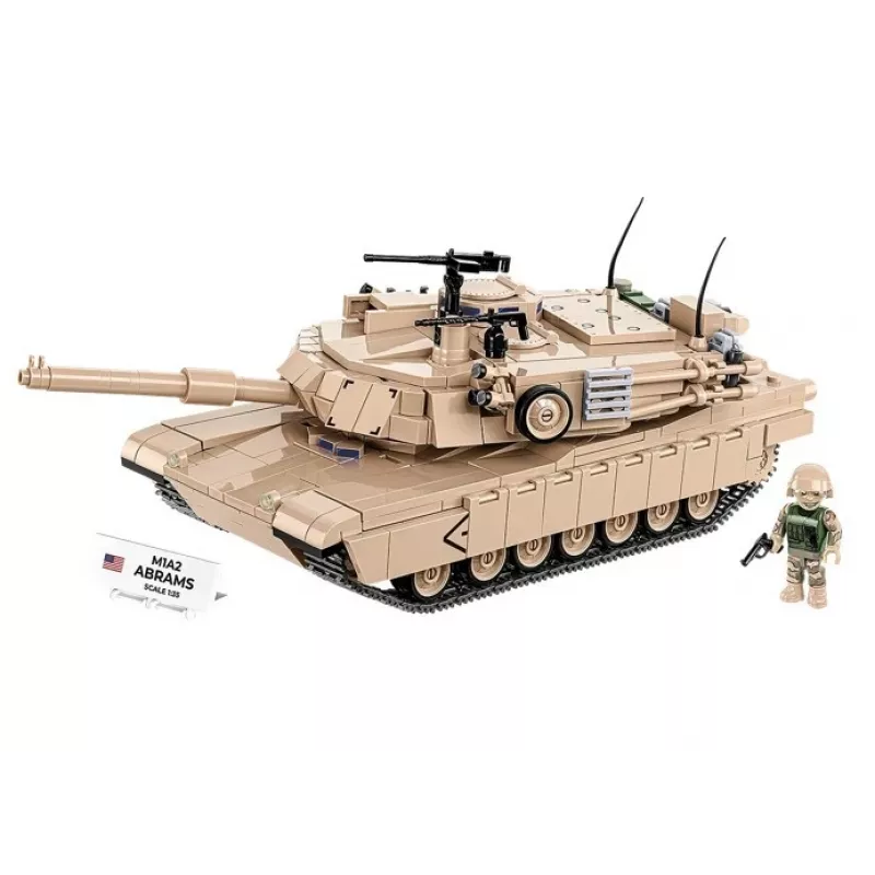 Konstruktorius Cobi M1A2 Abrams 1025 dalių modelis COBI-2632