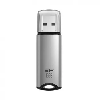 Silicon Power Marvel Series M02 USB atmintukas 16 GB sidabrinis