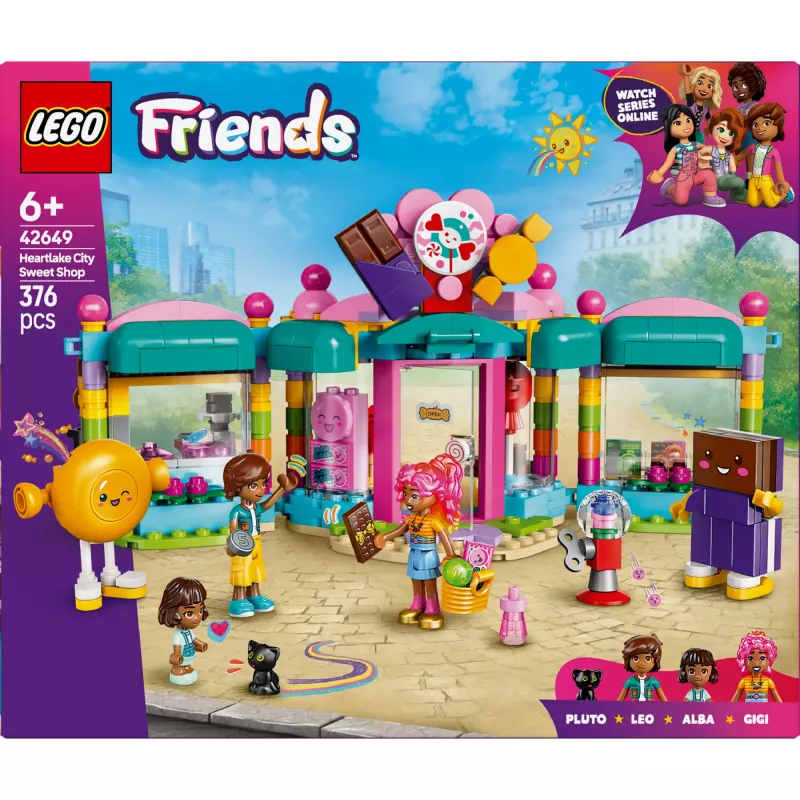 LEGO FRIENDS 42649 Heartlake City saldainių parduotuvė