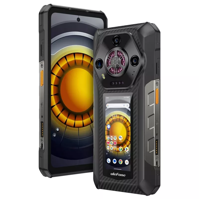 Išmanusis telefonas UleFone Armor 30 Pro 5G, 6,58 colio ekranas, 16 GB RAM, 512 GB atmintis, juodas