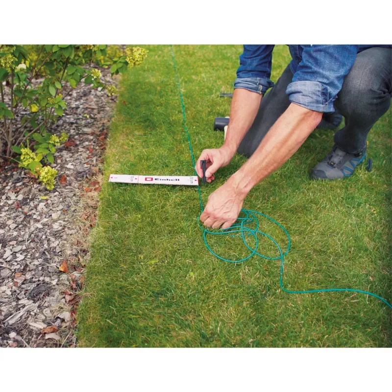 Einhell 3414026 – ribojimo laidas robotiniam vejapjovei su 15 kabliukų ir 8 jungtimis
