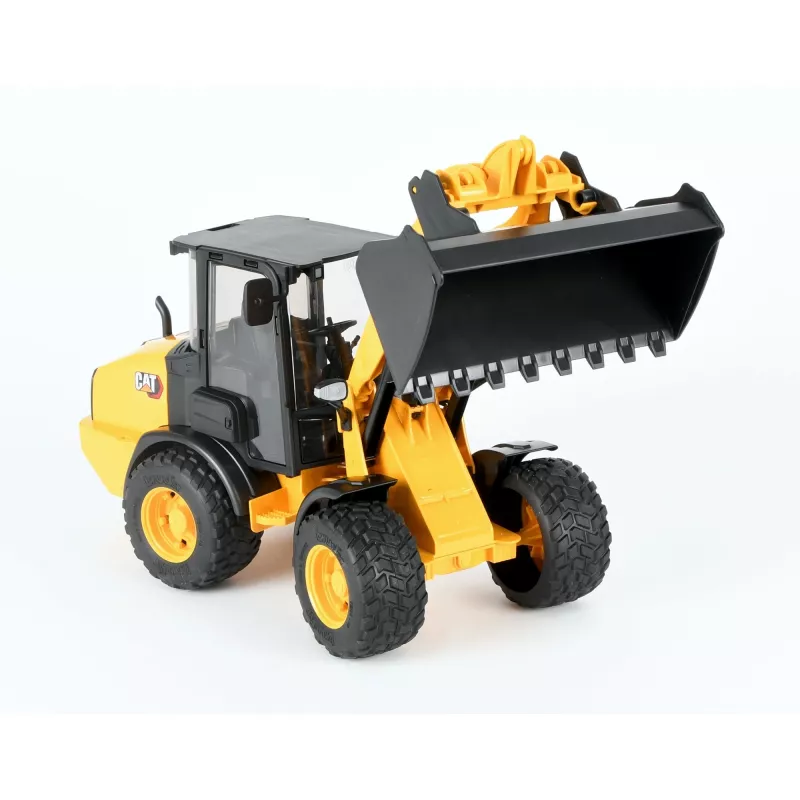BRUDER BR-02485 kompaktiškas šarnyrinis krautuvas, mastelis 1:16, liejimo modelis
