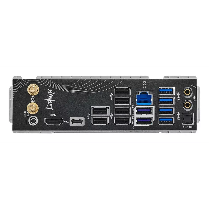 Pagrindinė plokštė ASRock B860M LiveMixer WiFi — Intel B860, LGA 1851, micro ATX, DDR5, 4x DIMM, Wi‑Fi 6E, 2.5Gb LAN