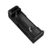 XTAR SC1 vieno lizdo USB-C įkroviklis Li-ion 18650 baterijoms, juodas
