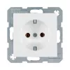 Kištukinis lizdas Type F berker 47431909 — 16 A, 250 V, baltas plastikas