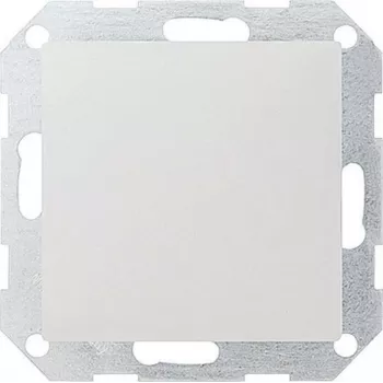 Gria 2834521 Sieninė plokštelė / jungiklio dangtelis Balta, klasikinio dizaino