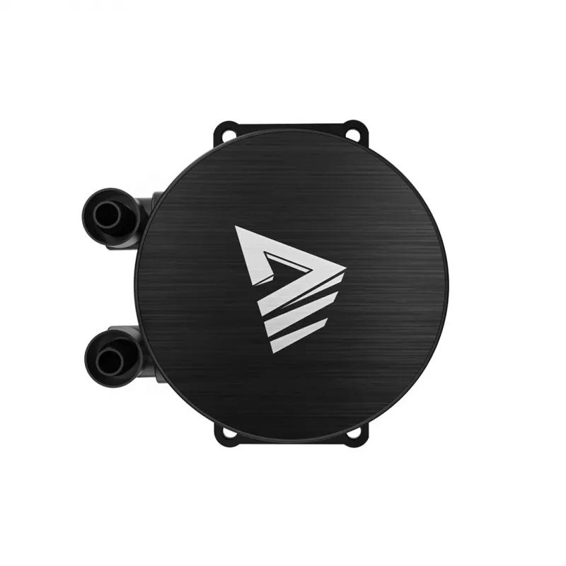 Skysčio aušinimo rinkinys SAVIO NOX 240 mm – 240 mm radiatorius, 2×120 mm ventiliatoriai, aliumininis radiatorius, varinė pagrindo plokštė, palaiko LGA 2011/2011-v3/2066/1200/115x/775