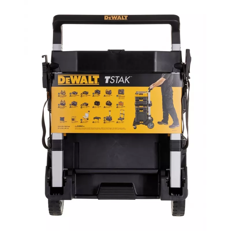 DeWALT DWST1-71196 rankinis vežimėlis metalinis, plastikinis plokščias platforminis vežimėlis