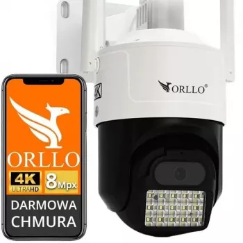 IP kamera ORLLO Z17 Ultra 4K sukiojama su GSM SIM