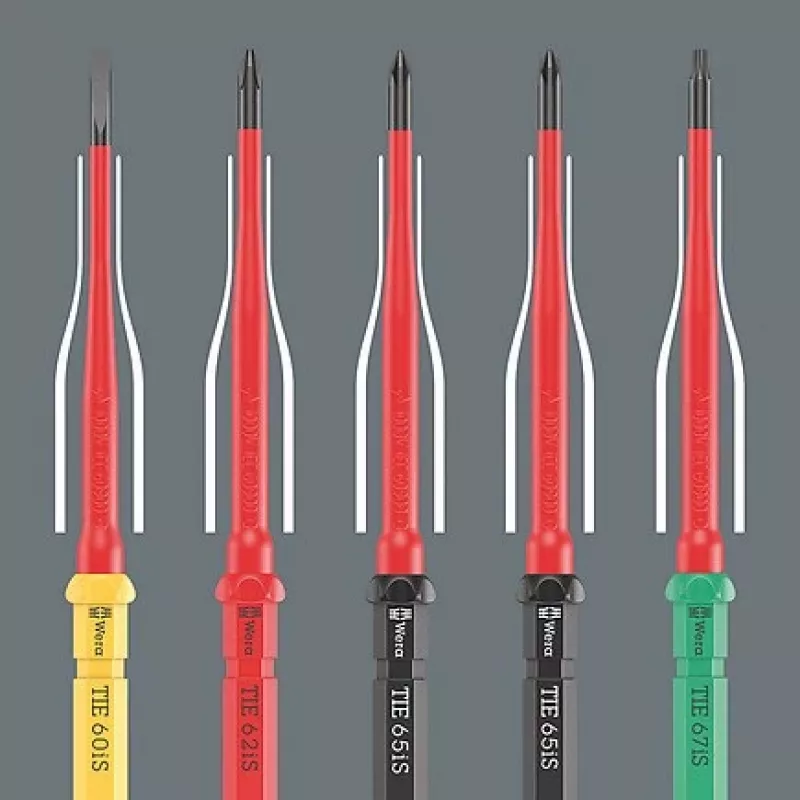Wera Kraftform Kompakt VDE 17 Universal 1 atsuktuvų rinkinys (05006611001)