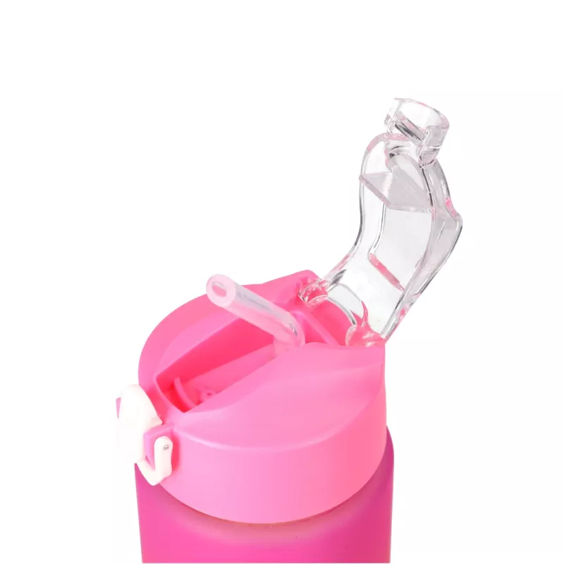 Extralink Motyvacinis vandens butelis 3W1 rinkinys Rožinis-oranžinis 2000ML+900ML+300ML