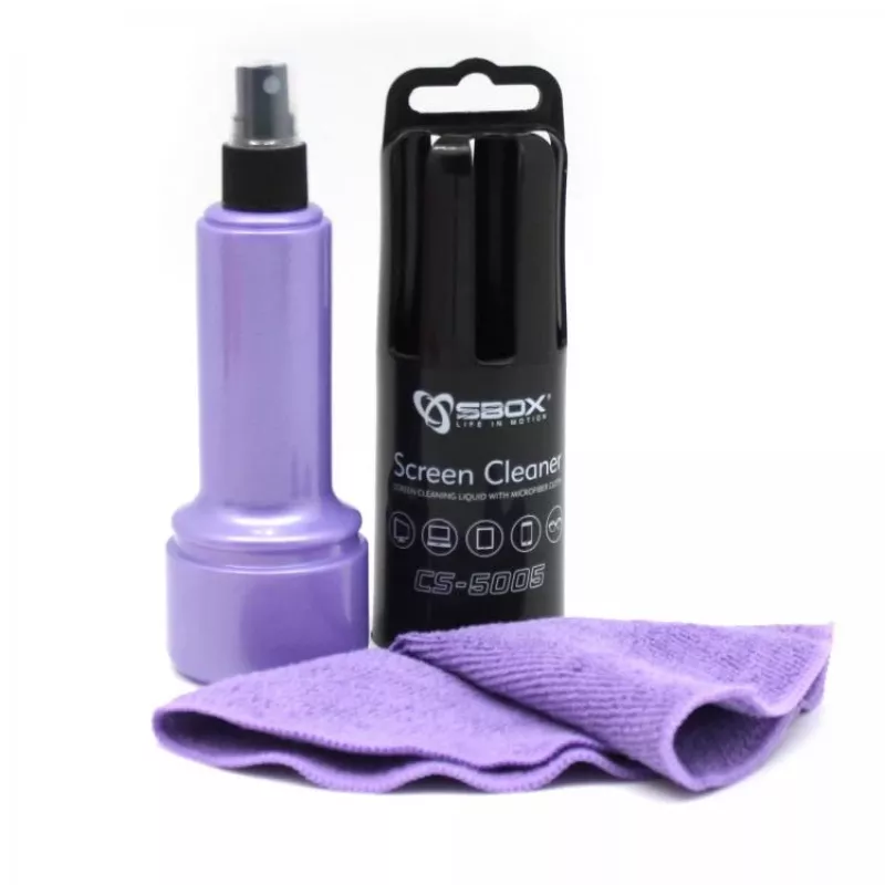 Sbox CS-5005U Ekrano valiklis 150ml Violetinis