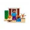 Lego Minecraft 21251 Steve'o Dykumos Ekspedicija – Statybinis Rinkinys su Biomo Figūrėlėmis