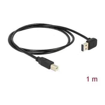 USB laidas DeLOCK 85558 USB 2.0 1 m USB A USB B juodas