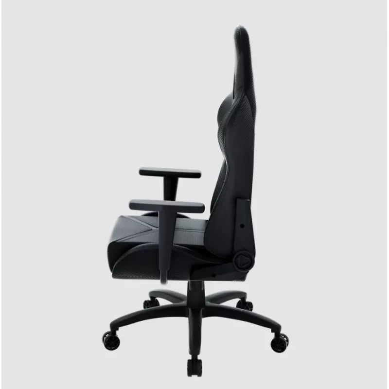 Žaidimų kėdė Onex STC Tribute Hardcore Black – ergonomiška PC / konsolės sėdynė su reguliuojamu aukščiu ir atlošimu