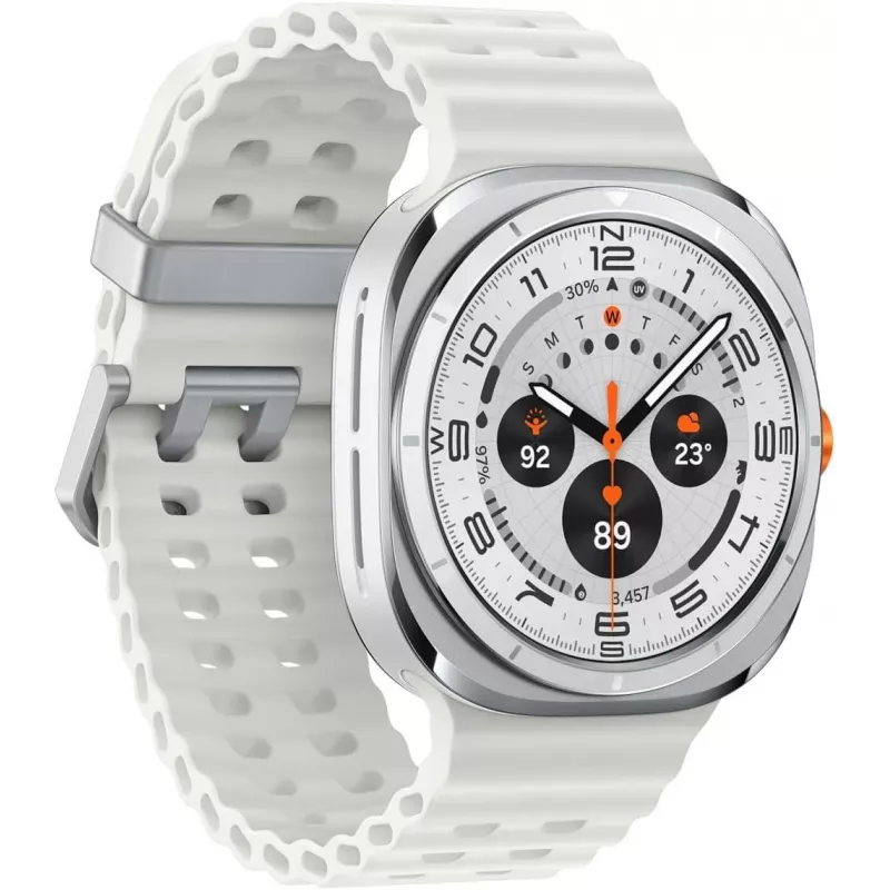 Išmanusis laikrodis Samsung Galaxy Watch Ultra 47 mm Titanium White — AMOLED 1,5 col., 4G, 64 GB, 590 mAh