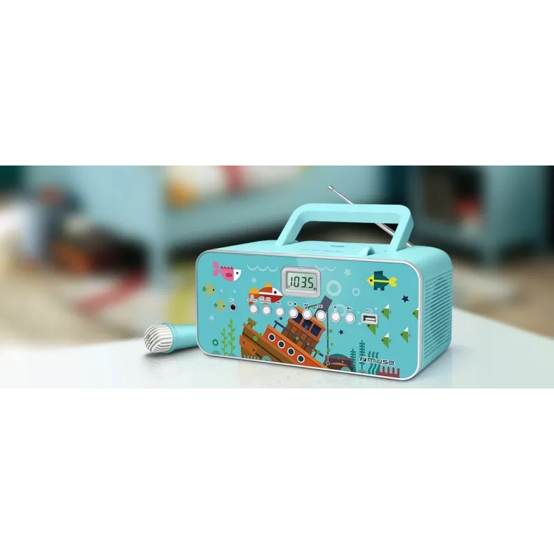 Nešiojama stereo sistema Muse M-29KB