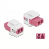 Keystone modulis LC Duplex motina į LC Duplex motina DeLOCK 86818