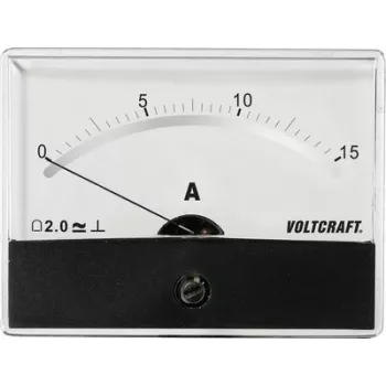 Voltcraft AM-86X65/15A/DC nuolatinės srovės matuoklis 15 A